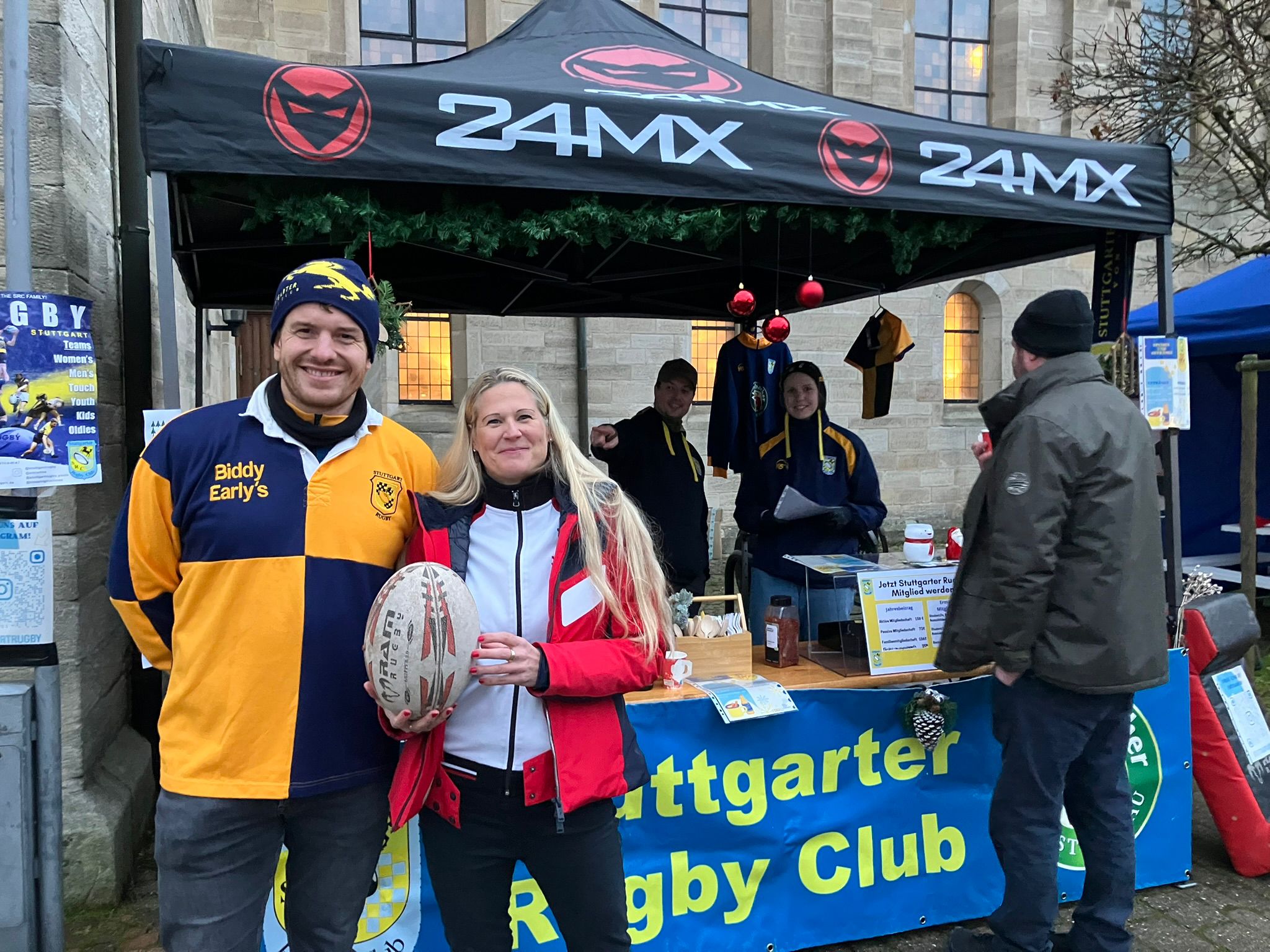 Unser erster Weihnachtsmarkt am...